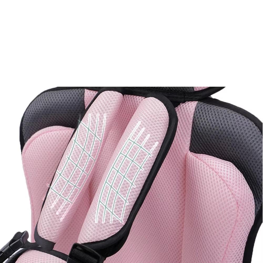 Child Safety Seat Mat for 6 Months to 12 Years Old Breathable Chairs Mats Baby Car Seat Cushion Adjustable Stroller Seat Pad