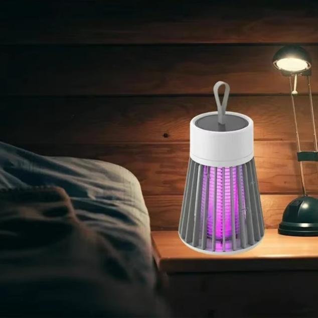 Lámpara Antimosquitos Portátil Con Carga USB, Trampa Para Moscas, Repelente De Mosquitos Para Dormitorio Y Exteriores