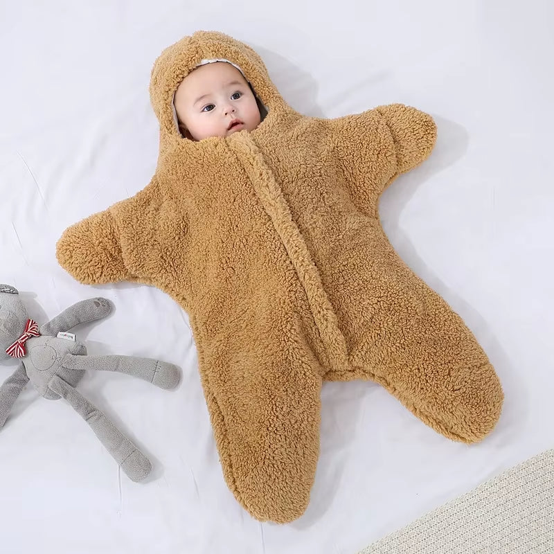 Newborn Baby Boy Girl Kids Cartoon Hooded Romper Jumpsuit Bodysuit Clothes Outfits Long Sleeve Playsuit Toddler One Piece Outfit