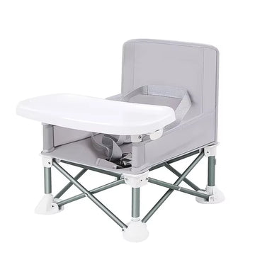 Aluminium Alloy Foldable Portable Compact Baby Chair Portable Safe for Indoor Outdoor Use Easy Travel for Camping Picnics