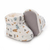 Autumn Winter Baby Boots Baby Girl Boys Winter Warm Shoes Solid Cartoon Print Toddler Fuzzy Balls First Walkers Kid Shoes 0-18M