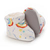 Autumn Winter Baby Boots Baby Girl Boys Winter Warm Shoes Solid Cartoon Print Toddler Fuzzy Balls First Walkers Kid Shoes 0-18M
