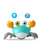 Light up Electric Escape Crab Toy Learn Climb Walking Crab Rechargeable Pet Crawling Musical Educational Kid Gifts