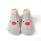 Spring Autumn Toddler First Walker Baby Girls Boys Non-Skid Cartoon Ducks Sock Shoes Kids 1-3Y Candy Color Cotton Floor Shoes