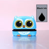 Customized Name Stamp Paints Personal Student Child Baby Engraved Waterproof Non-Fading Kindergarten Name Seal Black White Ink