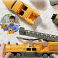 Magnetic Transform Engineering Car Assembled Toys Auto Zusammengebautes Spielzeug Magnetisches Transformation Technik for Kids