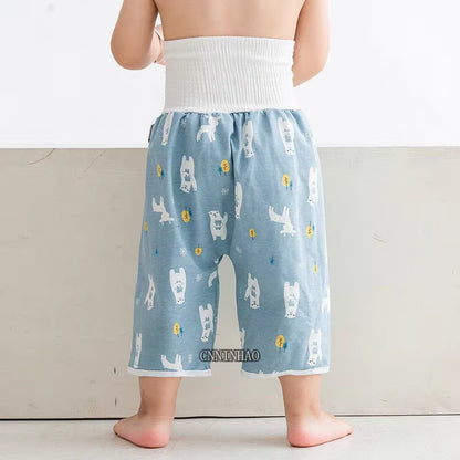 Baby Diaper Infant Waterproof Urine Pants Cloth Cotton Diapers Nappy Leak-Proof Potty anti Pee in Bed Child Bedwet Training