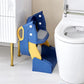 Children'S Toilet Seat Step Toilet for Baby Boys Girls Auxiliary Cushion Stand Step Stool Children'S Urine Bucket Pedestal Pan