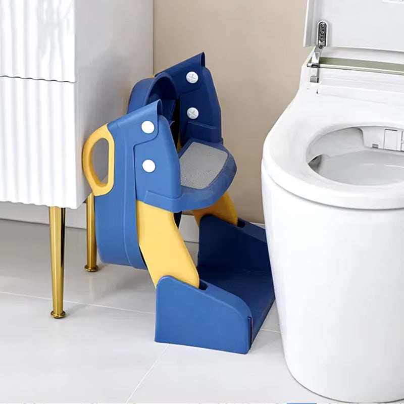 Children'S Toilet Seat Step Toilet for Baby Boys Girls Auxiliary Cushion Stand Step Stool Children'S Urine Bucket Pedestal Pan