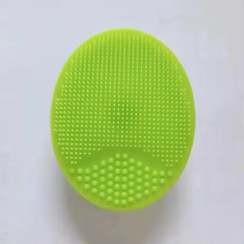 1PC Silicone Shampoo Brush for Baby Infant Bathing Soft Silicone Boys Kids Shower Brush Head Hair Washing Massage Brushes Wipe