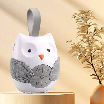 Cartoon Owl Modeling Music Pacifier Newborn Coaxing Bed Hanging Player Children Pacifying Toy Threespeed Timer Mode