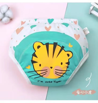Baby Potty Training Pants Nappies Boys Girl Cotton Cloth Panties Reusable Underwear Washable Water Proof Diaper