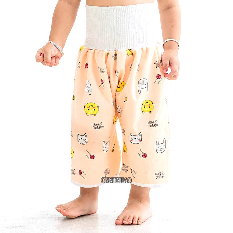 Baby Diaper Infant Waterproof Urine Pants Cloth Cotton Diapers Nappy Leak-Proof Potty anti Pee in Bed Child Bedwet Training