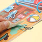 Montessori Baby Quiet Book Kid Busy Book Educational Toy Logical Life Ability Sorting Match Game Baby Sticker Toy