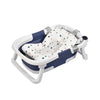 Real-Time Temperature Silicone Baby Take a Bath Bathtub Non-Slip Foot Bath Bucket Folding Bathroom with Temperature Sensing