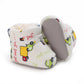 Autumn Winter Baby Boots Baby Girl Boys Winter Warm Shoes Solid Cartoon Print Toddler Fuzzy Balls First Walkers Kid Shoes 0-18M