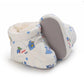 Autumn Winter Baby Boots Baby Girl Boys Winter Warm Shoes Solid Cartoon Print Toddler Fuzzy Balls First Walkers Kid Shoes 0-18M