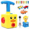 Balloon Launcher Manual Balloon Pump Car Racer Party Supplies Preschool Educational Science Toys for Kids Boys Girls 3+Years Old