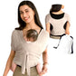 Baby Wrap Carrier for Summer Mesh Infant Carrier Solid Baby Sling Hand Free Baby Carrier Sling Baby Carrier Wrap for Newborn