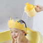 Baby Swim Shower Cap Bath Shampoo Cup Adjustable Eye Protection Head Water Cover Baby Care Wash Hair Shower Cap for 0-6Y Kids