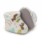 Autumn Winter Baby Boots Baby Girl Boys Winter Warm Shoes Solid Cartoon Print Toddler Fuzzy Balls First Walkers Kid Shoes 0-18M