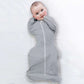 Jumpsuits Raised Hand Newborn Baby Blanket Cotton Sleeveless Infant Wrap Blanket anti Startle Elastic Swaddling Towel Bedding