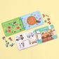 Montessori Baby Quiet Book Kid Busy Book Educational Toy Logical Life Ability Sorting Match Game Baby Sticker Toy