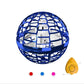 Flying Ball Toy Globe 360° Rotating Hand Controlled Orb Magic LED Lights Controller Boomerang Fly Spinners for Adults
