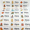 120Pcs Stickers