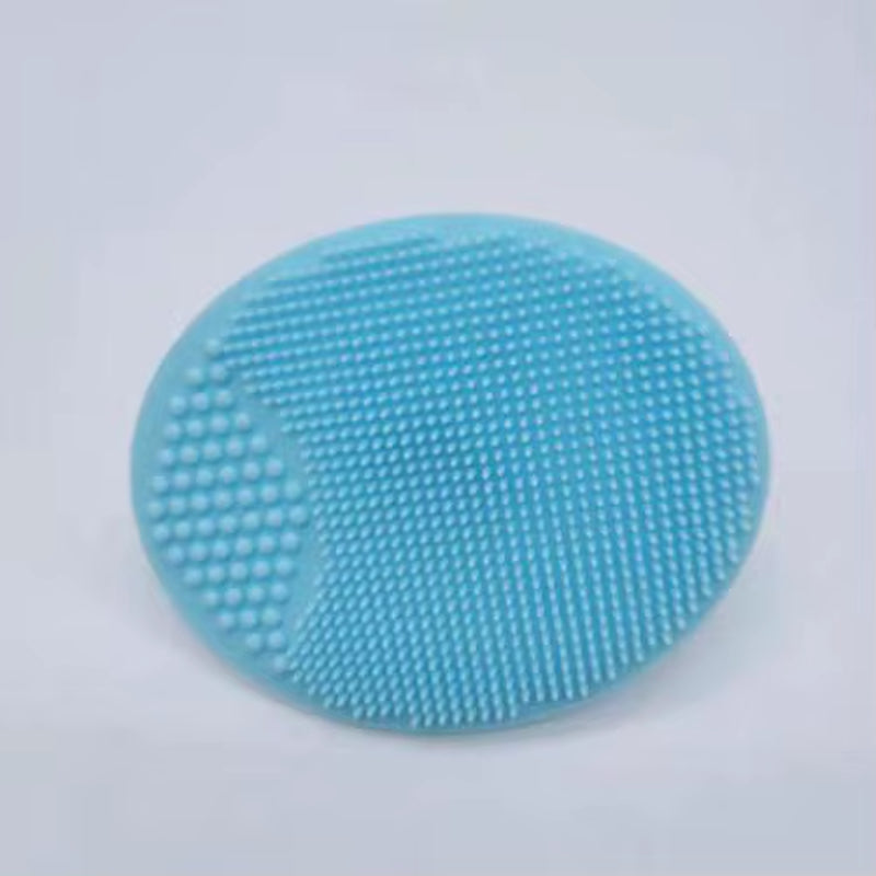 1PC Silicone Shampoo Brush for Baby Infant Bathing Soft Silicone Boys Kids Shower Brush Head Hair Washing Massage Brushes Wipe