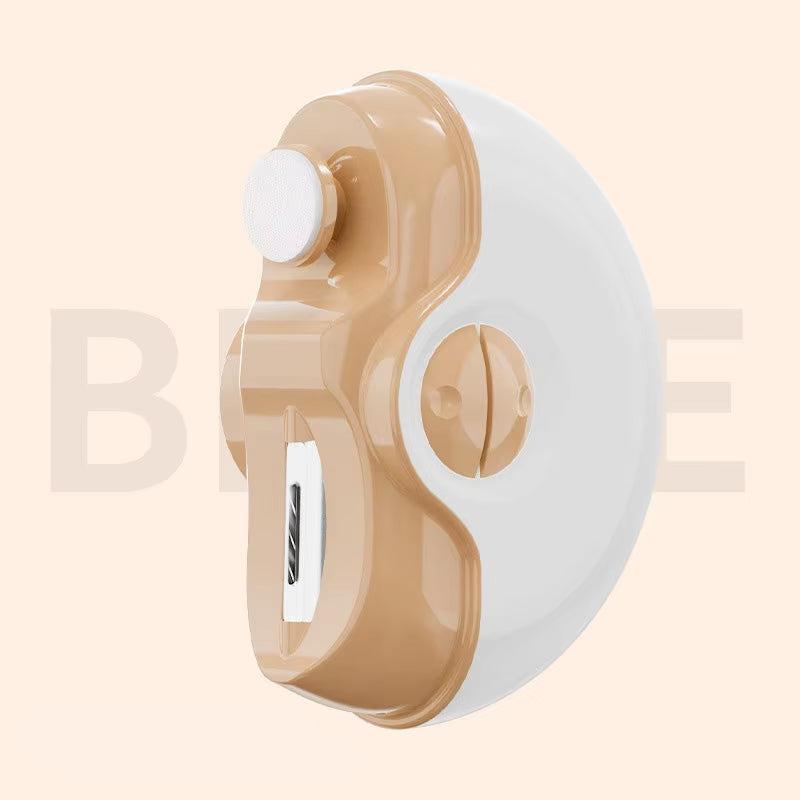 2 in 1 Electric Polishing Automatic Nail Clippers Multifunctional Portable Automatic Nail Grinder Electric Manicure Tool