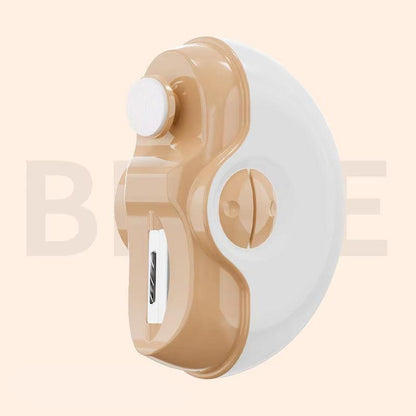 2 in 1 Electric Polishing Automatic Nail Clippers Multifunctional Portable Automatic Nail Grinder Electric Manicure Tool