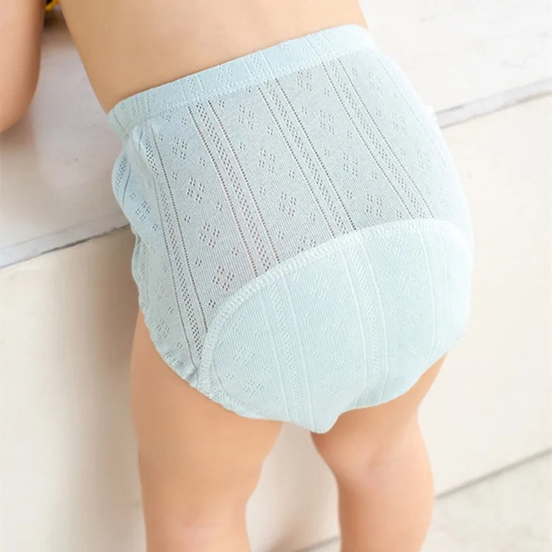 Baby Training Pants Nowborn Bebé Cloth Diaper Reusable Washable Cotton Elastic Waist Cloth Diapers Nappies Underwear