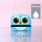 Customized Name Stamp Paints Personal Student Child Baby Engraved Waterproof Non-Fading Kindergarten Name Seal Black White Ink