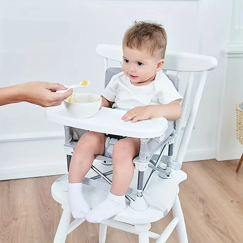 Aluminium Alloy Foldable Portable Compact Baby Chair Portable Safe for Indoor Outdoor Use Easy Travel for Camping Picnics