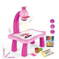 Children Led Projector Art Drawing Table Toy Kids Painting Board Desk Arts Crafts Educational Learning Paint Tools Toy for Girl
