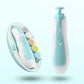 Electric Nail Polisher Baby Blue Powder 6-Piece Electric Nail Clipper Baby Nail Clipper Manicure Set Baby Newborns Baby Care Kit
