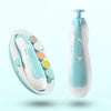 Electric Nail Polisher Baby Blue Powder 6-Piece Electric Nail Clipper Baby Nail Clipper Manicure Set Baby Newborns Baby Care Kit
