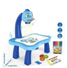 Children Led Projector Art Drawing Table Toy Kids Painting Board Desk Arts Crafts Educational Learning Paint Tools Toy for Girl