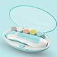 Electric Nail Polisher Baby Blue Powder 6-Piece Electric Nail Clipper Baby Nail Clipper Manicure Set Baby Newborns Baby Care Kit