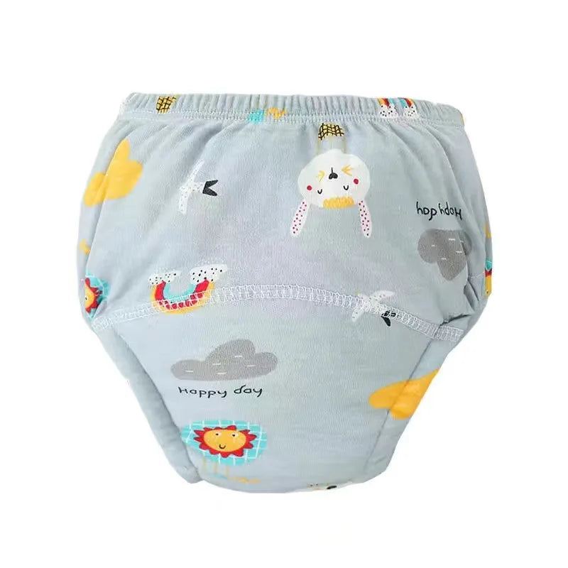 Baby Training Pants Nowborn Bebé Cloth Diaper Reusable Washable Cotton Elastic Waist Cloth Diapers Nappies Underwear