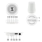 MBZ085 White Noise Machine Baby Sleep Sound Machine Colorful Night Lights 28 Soothing Sounds with 3.5Mm Headphone Jack
