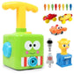 Balloon Launcher Manual Balloon Pump Car Racer Party Supplies Preschool Educational Science Toys for Kids Boys Girls 3+Years Old