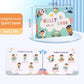 Montessori Baby Quiet Book Kid Busy Book Educational Toy Logical Life Ability Sorting Match Game Baby Sticker Toy