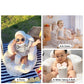 Infant Shining Baby Inflatable Sofa Children Puff Portable Bath Chairs PVC Multifunctional Seat Practice Sitting Bath Stool