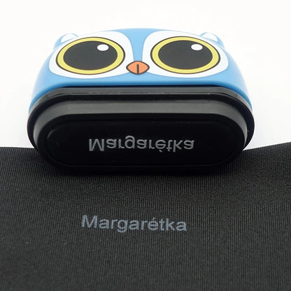 Customized Name Stamp Paints Personal Student Child Baby Engraved Waterproof Non-Fading Kindergarten Name Seal Black White Ink