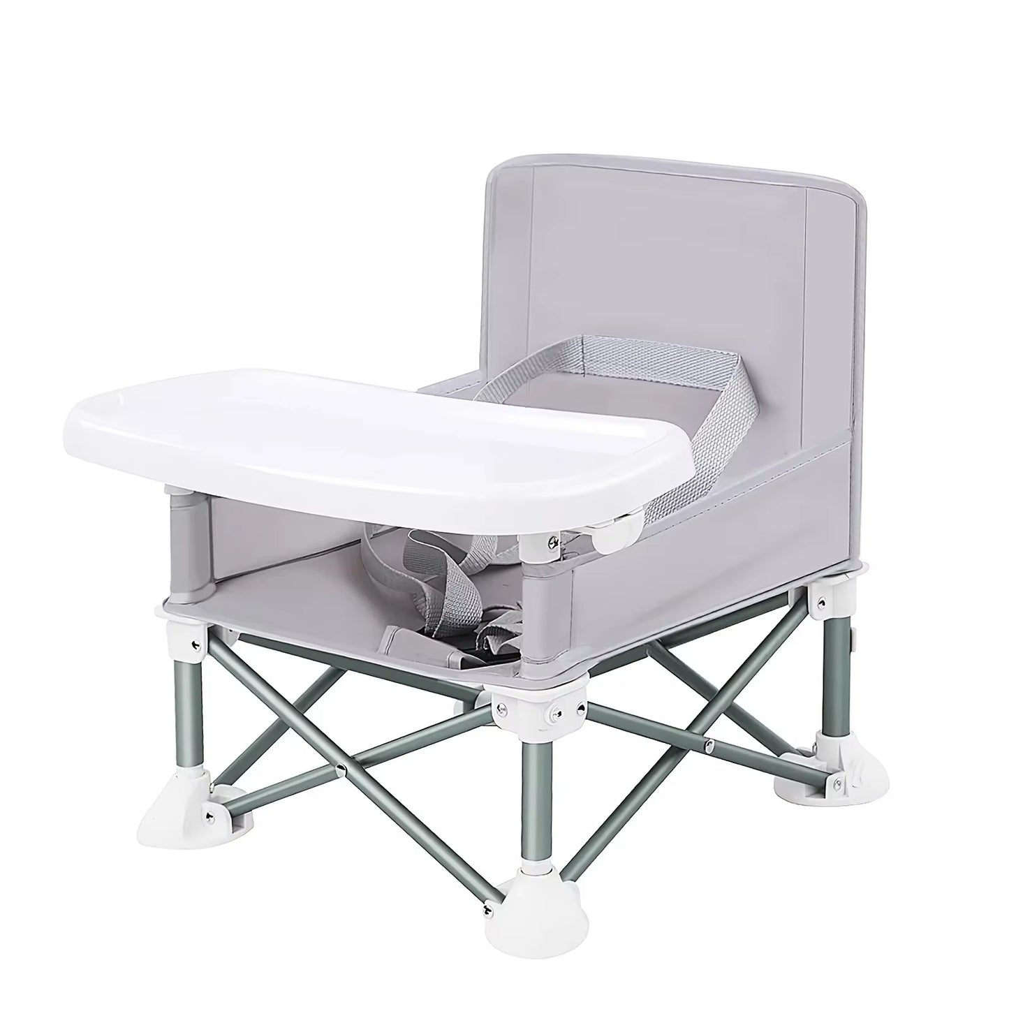 Aluminium Alloy Foldable Portable Compact Baby Chair Portable Safe for Indoor Outdoor Use Easy Travel for Camping Picnics