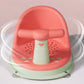 Baby Bath Seat Anti-Slip with Suction Cup Shower Seat for Newborns Portable Shower Stand Play Seat Growth Accessories for Kids