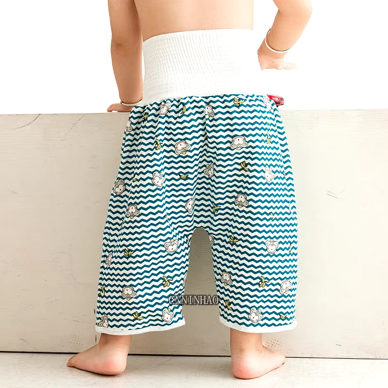 Baby Diaper Infant Waterproof Urine Pants Cloth Cotton Diapers Nappy Leak-Proof Potty anti Pee in Bed Child Bedwet Training